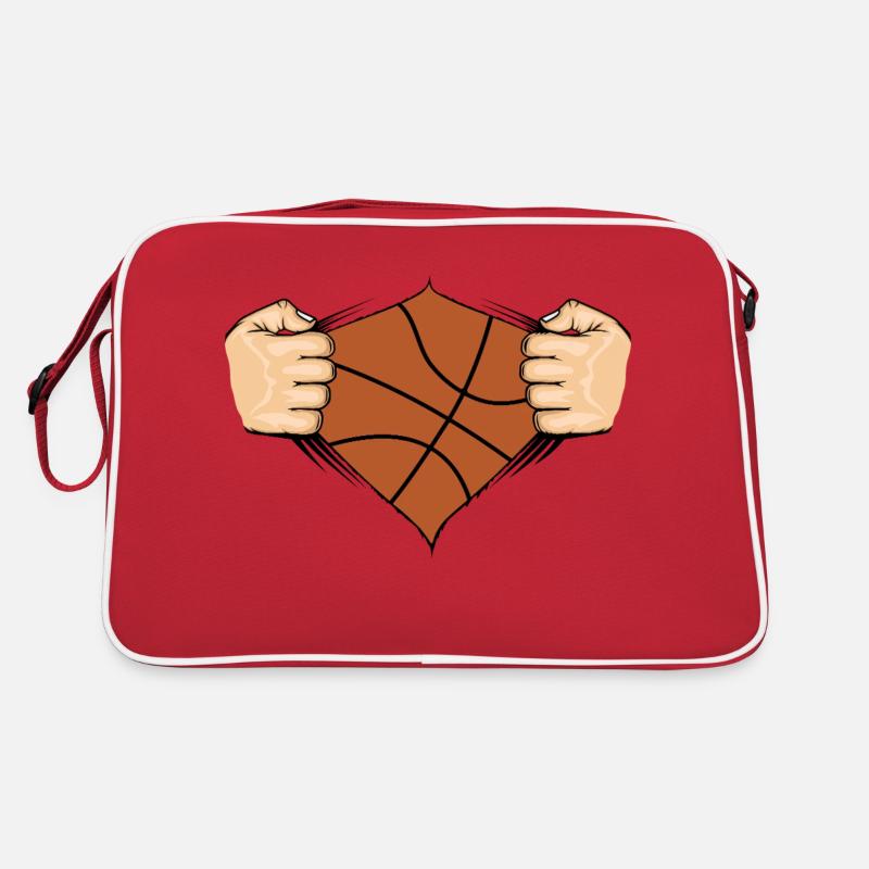 Conception de basket-ball Sac Retro