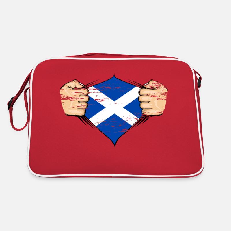 Drapeau de l’Écosse utilisé Sac Retro