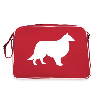 Hund Dog - Retro Bag - red/white - Back
