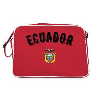 Ecuador - Retro Bag - red/white - Back