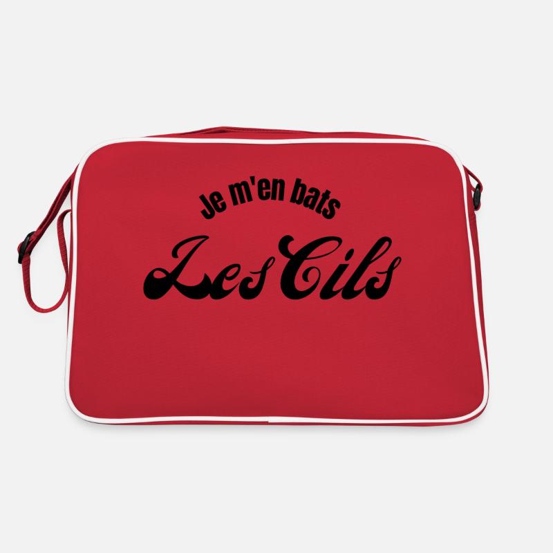Je m'en bats les cils Sac Retro