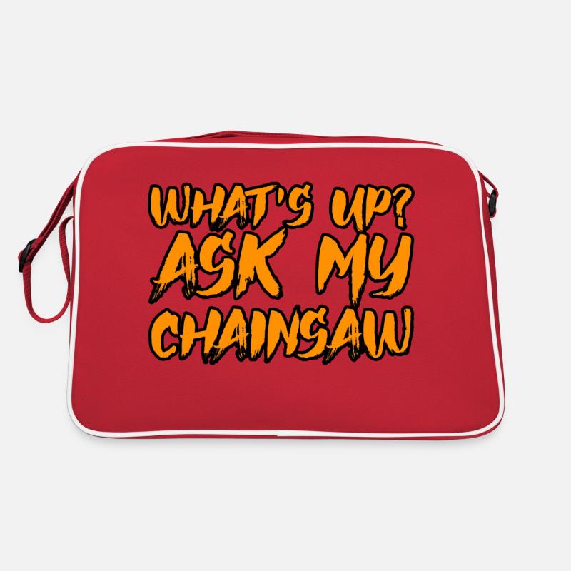Quoi de neuf, demandez à ma tronçonneuse 2 Sac Retro