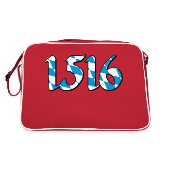 1516 Purity Law V2 - Retro Bag - red/white - Back