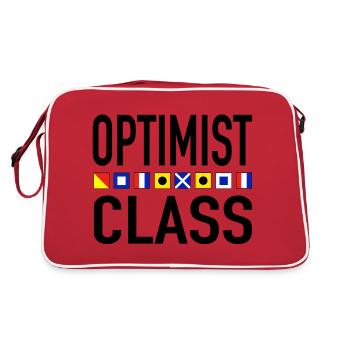 Optimist - Retro Bag - red/white - Back