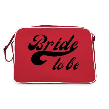 Bride to be - Sac Retro - rouge/blanc - Dos