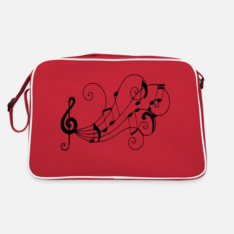 Notes de musique Sac Retro