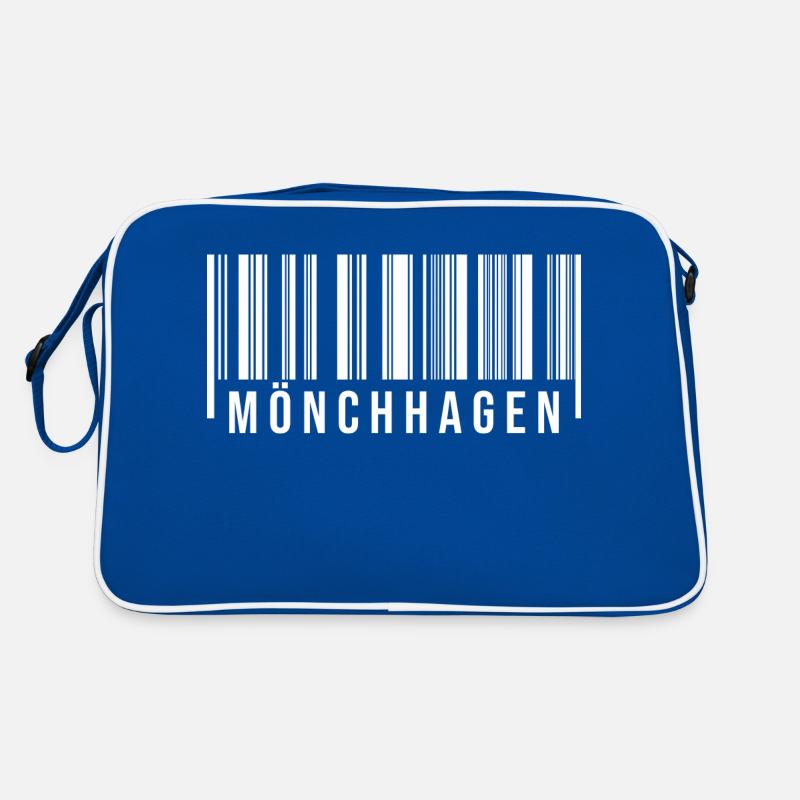 Mönchhagen Strichcode Retro Tasche