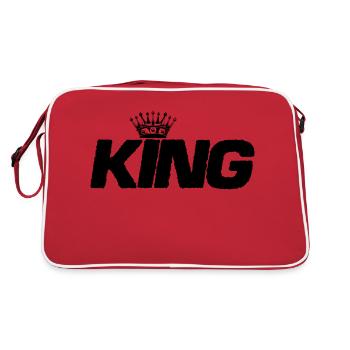Roi - Sac Retro - rouge/blanc - Dos
