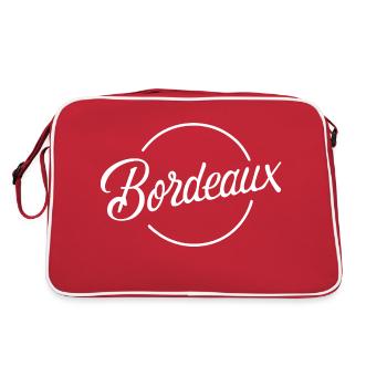Bordeaux - Sac Retro - rouge/blanc - Dos