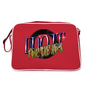 Humour Cool dinosaure Fan cadeau Dino vélo lune - Sac Retro - rouge/blanc - Dos