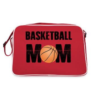 Basketball - Retro Bag - red/white - Back