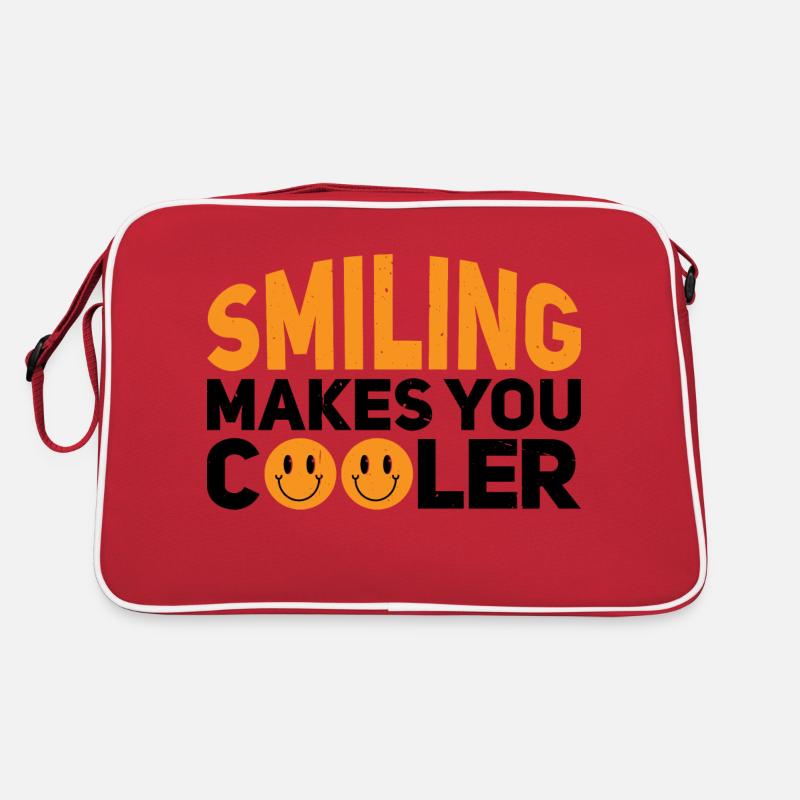 Sourire vous rend plus cool Sac Retro