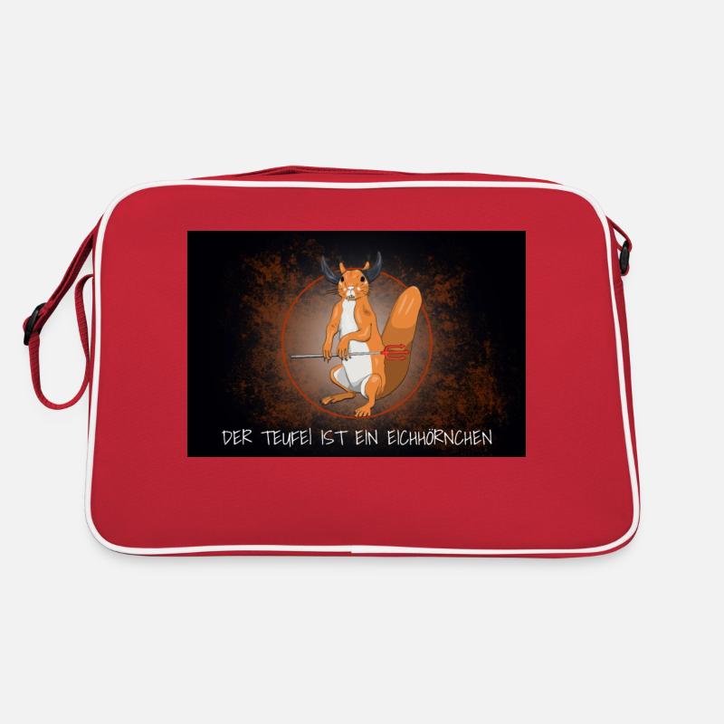 The Devil is a Squirrel Horror Halloween Retro Bag