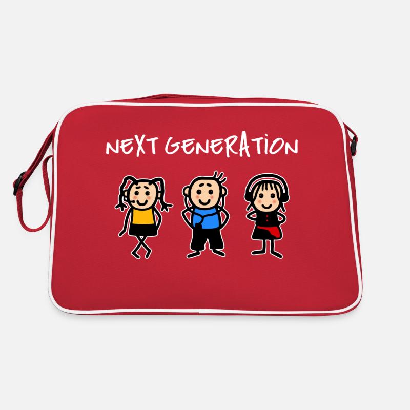 Nouvelle génération d’enfants Internet en ligne Sac Retro