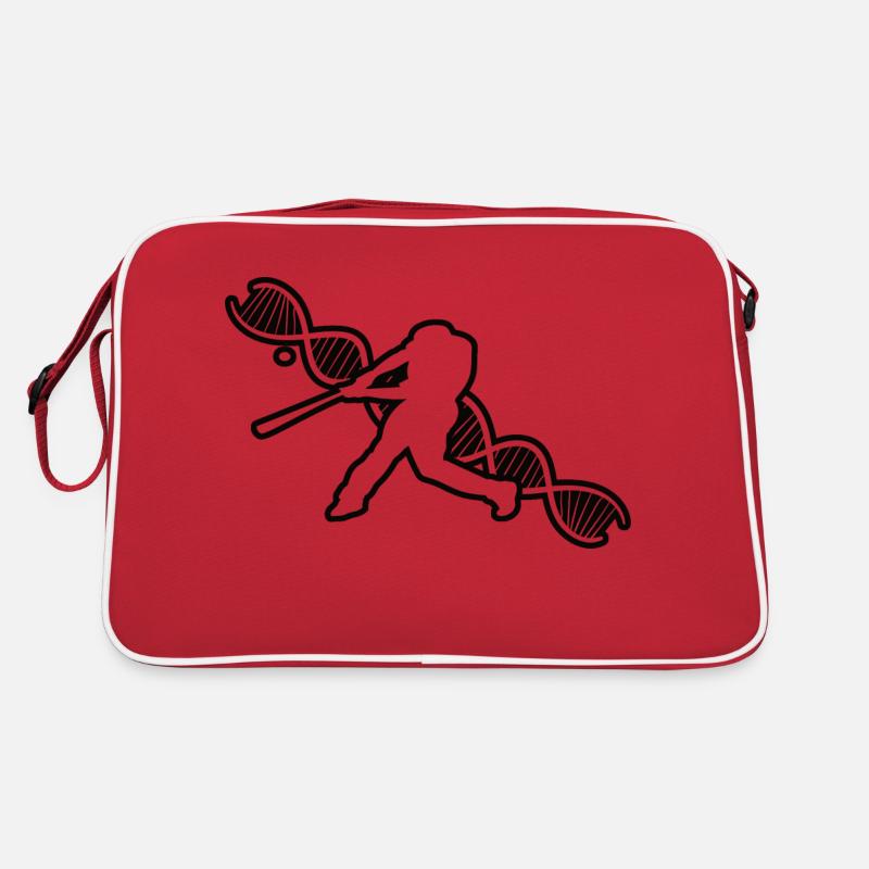 Baseball Geschenk Baseballliebhaber Baseballspiel Retro Tasche