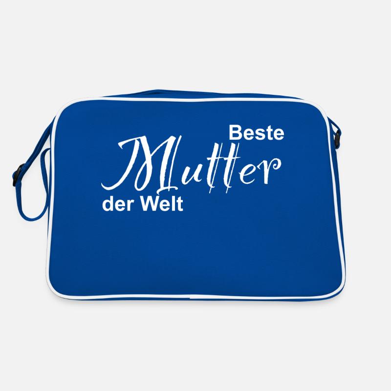 Beste Mutter der Welt Retro Tasche