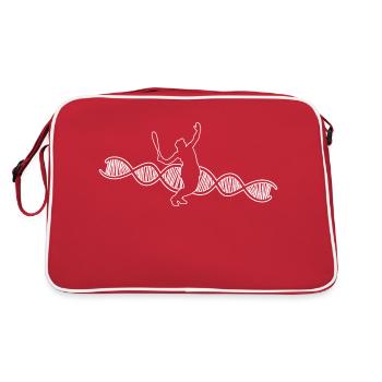 Tennis Club Tennis Players Tennis Tennis Lovers - Retro Bag - red/white - Back