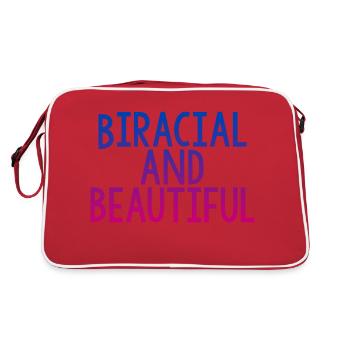 Biracial et beau 4 - Sac Retro - rouge/blanc - Dos