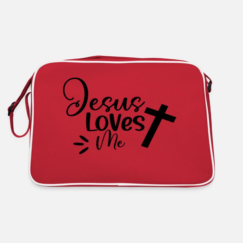 Jésus m’aime Sac Retro