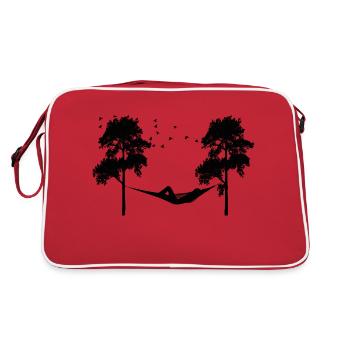 Hamac au paradis - Sac Retro - rouge/blanc - Dos