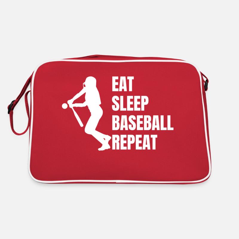 Baseball Baseball Player Baseball Team Baseballer Retro Bag