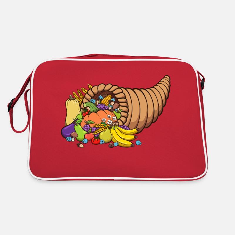 Thanksgiving Cornucopia Retro Bag