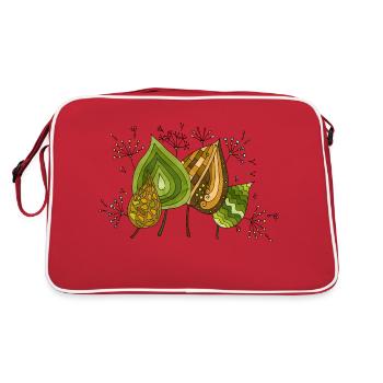 List - Retro Bag - red/white - Back