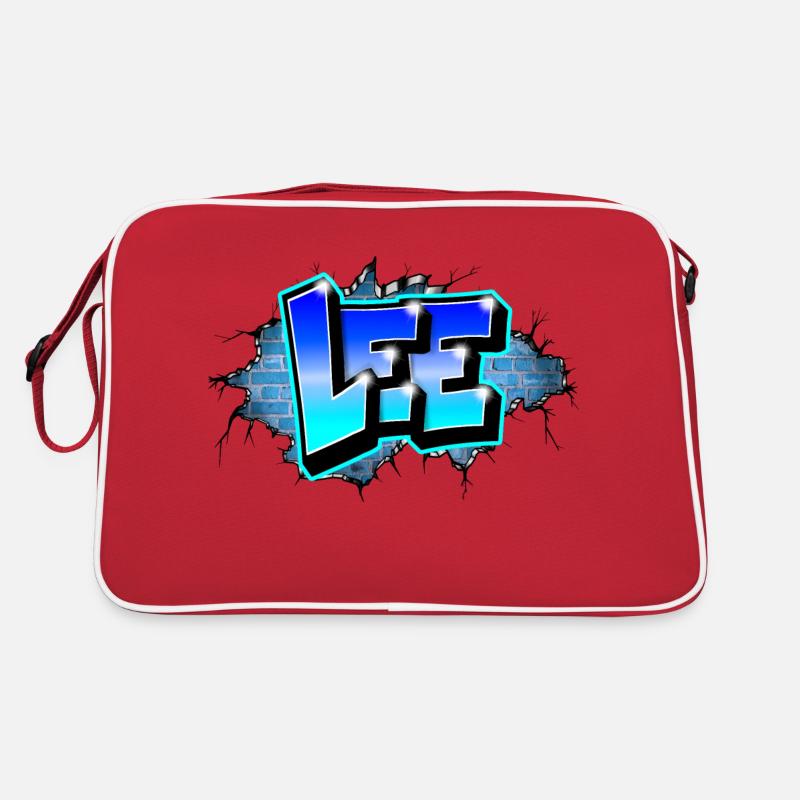 Graffiti LEE Geschenk Kindergeburtstag Retro Tasche