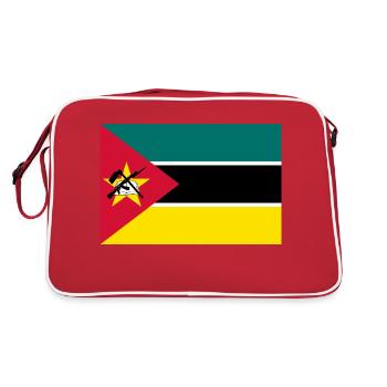 Mozambique - Sac Retro - rouge/blanc - Dos