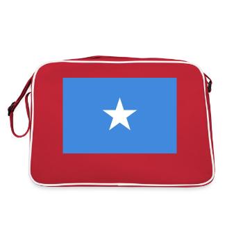 Somalie - Sac Retro - rouge/blanc - Dos