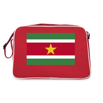 Suriname - Sac Retro - rouge/blanc - Dos