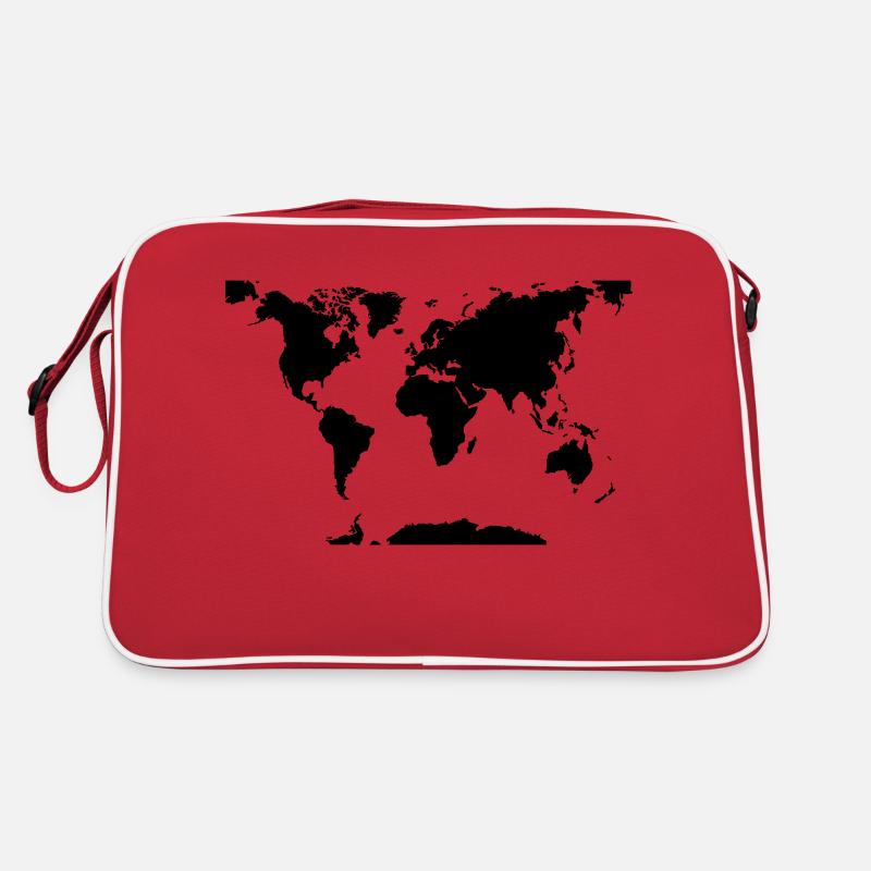 World map Retro Bag