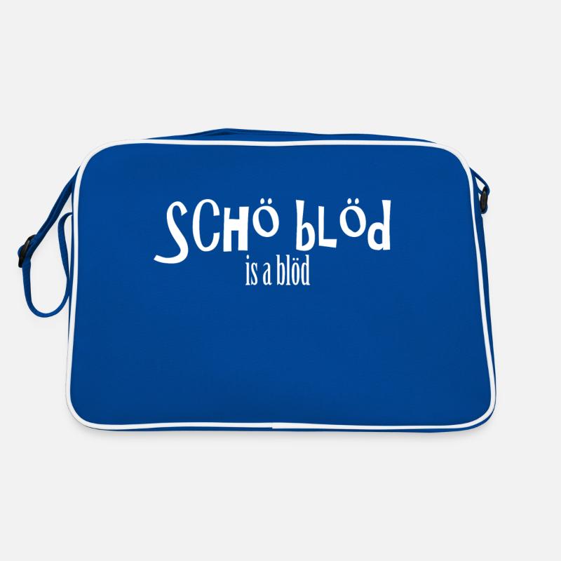 Schö Blöd Retro Tasche