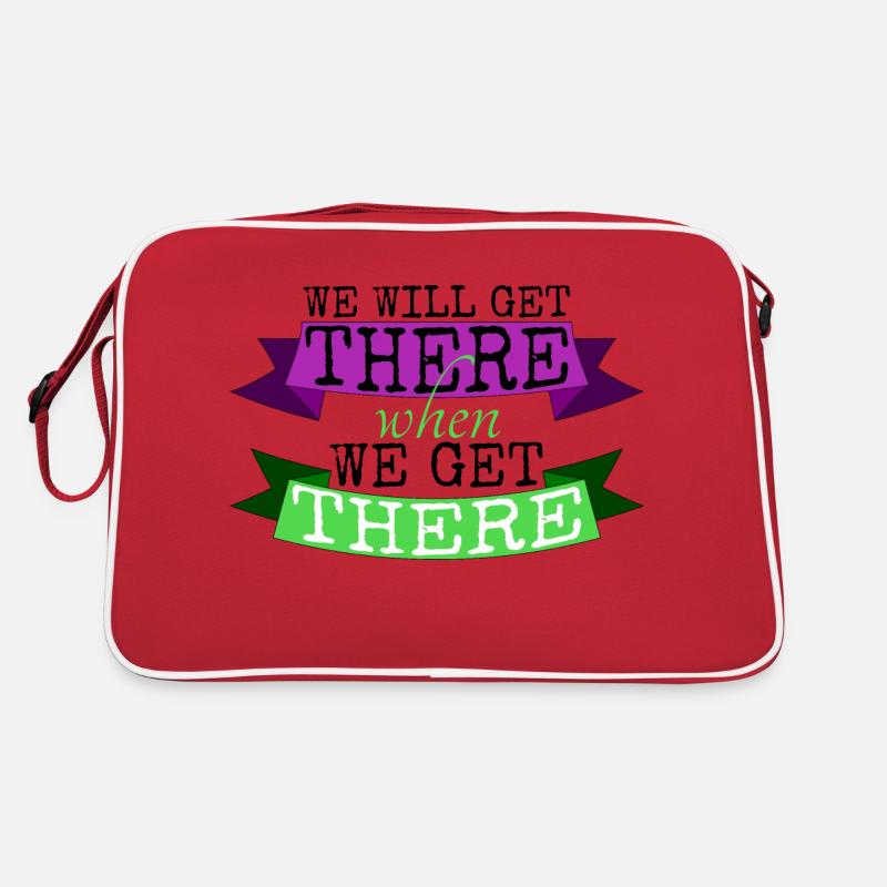 camping saying outdoors pacific north west hippie Retro Bag