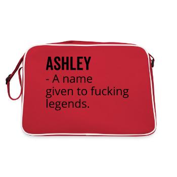 Ashley un nom donné à Fucking Legends - Sac Retro - rouge/blanc - Dos