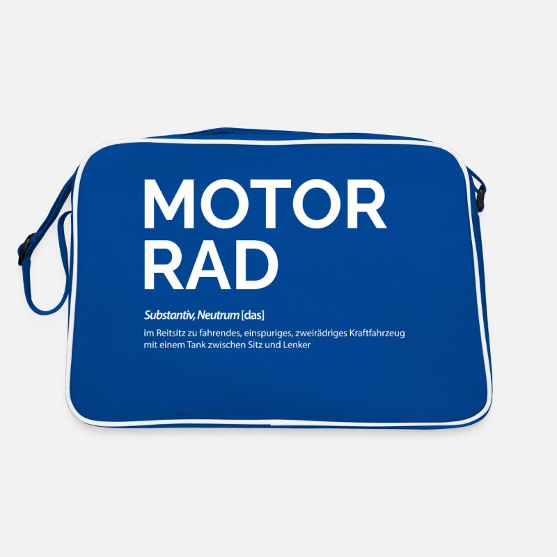 Motorrad Retro Tasche