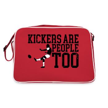 Kickers Are People Too 11 - Retro Bag - red/white - Back