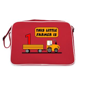Cultivateur - Sac Retro - rouge/blanc - Dos