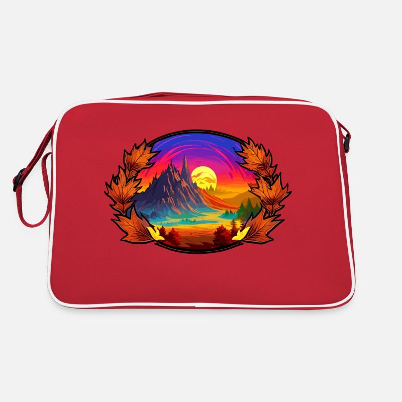 Spring mountains Retro Bag