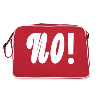 Non - Sac Retro - rouge/blanc - Dos