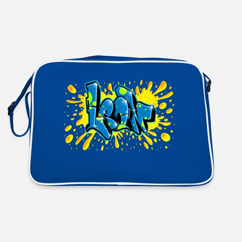 Leon graffiti splash name printable on everything Retro Bag