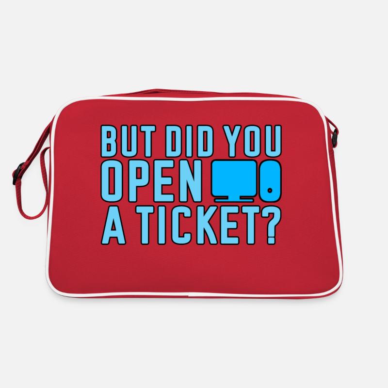 But Did You Open A Ticket 2 Retro Bag