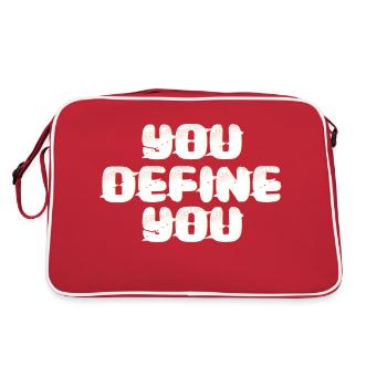 Vous vous définissez - Sac Retro - rouge/blanc - Dos