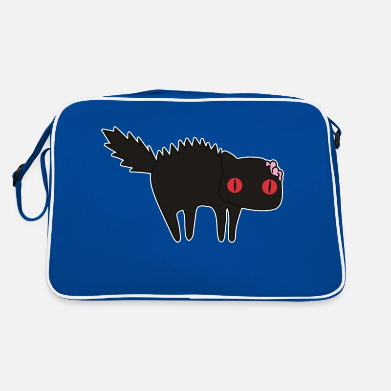 Zombie Cat Retro Bag