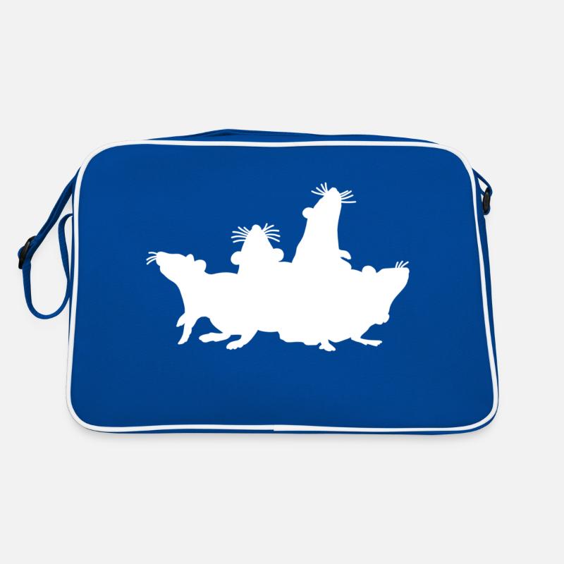 Ratpack Ratten Motiv Retro Tasche