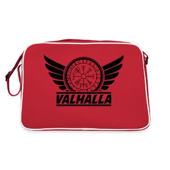 Valhalla Compass - Retro Bag - red/white - Back