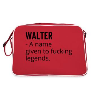 Walter un nom donné à Fucking Legends - Sac Retro - rouge/blanc - Dos