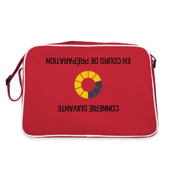 Connerie Suivante En Cours De Préparation cadeau - Sac Retro - rouge/blanc - Dos