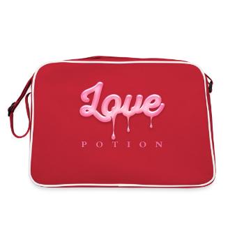 Love Potion - Retro Bag - red/white - Back
