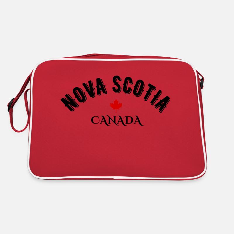 Nova Scotia Canada Retro Bag